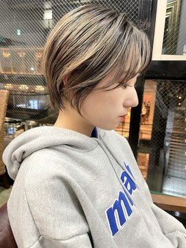 ヌード(NUDE) NUDE10代20代30代40代前髪なしショート横顔美人大人ショートボブ