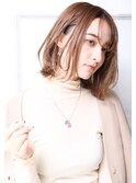 大人可愛い小顔美髪バニラベージュアースカラー B4