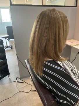 リバース バイ レオネ 南船場店(rebirth by Leone) 【髪質改善】ブリーチ毛も美しく/レイヤーカット/心斎橋