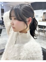 ビューエヒメ(VIEW EHIME)&nbsp;韓国×顔まわりカット×レイヤーカット×グレージュ