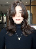 エアリーカール/うる艶髪/ショコラアッシュ/サイドバング