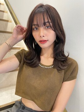 トルネード(TORNADO) 20代30代40代くびれミディ チョコレートブラウン 秋カラー M0906