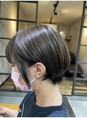ショートカット×インナーブラック