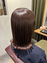 ムーン(moon) 10月#前髪カタログ#マチルダボブ#顔型別ヘアスタイル特集