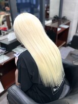 オズ 梅田店(OZ)&nbsp;ホワイトブロンド/シールエクステ80枚/抜きっぱなし