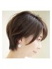 【縮毛矯正】前髪＆フェイスライン縮毛矯正＋カット￥14,300→