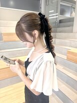カケル(×.) 編みおろしポニー