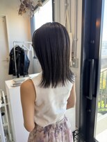 ロカ 表参道(loka)&nbsp;グレージュ/ストレート[表参道/ブリーチ/ハイライト]Mai