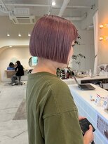 ピピバイヨーク(pipi, by yoke.)&nbsp;ショートボブパープルベージュ