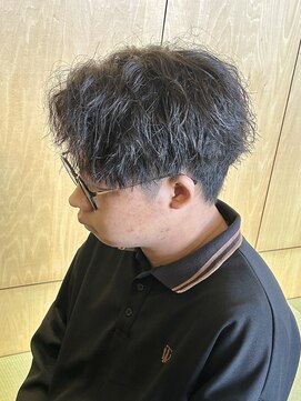 ニアウ 伊勢崎連取店(Niau) 波巻きスパイラルパーマツイストスパイラルパーマシャドウパーマ