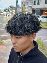 アビー ランシェル(ABEY LENCIEL) 波巻きパーマ/メッシュ/長岡メンズパーマ