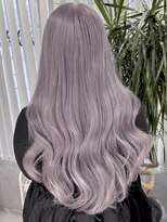 ロウル 渋谷(LOWRL)&nbsp;ペールパープル/ブリーチ/エクステ