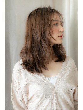 カバーヘア ブリス 志木南口駅前店(COVER HAIR bliss) 透明感グレーベージュ小顔レイヤーカットTb9志木20代30代40代