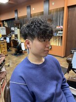 ラネージュ(La Neige)&nbsp;前下がりスパイラルパーマ