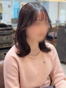 プラグ バイ ネオリーブ(plug by neolive) 似合わせカット×髪質改善[髪質改善/縮毛矯正/韓国]T