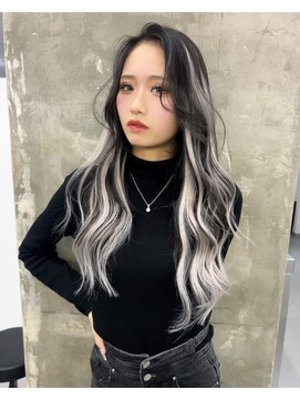 キング 枚方店(K!ng) 縮毛矯正髪質改善ハイライトレイヤーカット枚方美容室エクステ