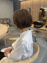 ミニボブxパーマでカッコ良い　　村田