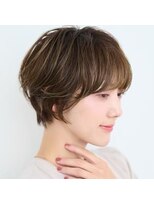 ユニックス イオンモール柏店(UNIX)&nbsp;【小顔に見える】マッシュショート×ハイライト