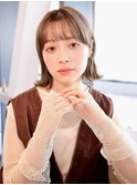 ■フレンチガーリーうる艶髪外ハネボブウルフMSLASH自由が丘14-1