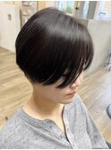 モードに映える！シャープな印象の美シルエットショート
