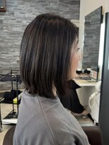 ヘアーアンドビューティーガーデン(HAIR AND BEAUTY GARDEN) 大人ショートボブヘアくびれショート白髪染めグレイカラー40代