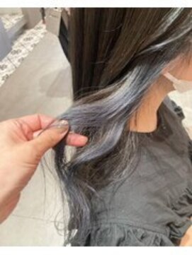 ガリカ シーム(Gallica/SEAM) 透明感ベージュ×シルバーアッシュ/インナーカラー