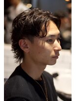 キングスマントーキョー 多摩センター2nd(KINGSMAN TOKYO)&nbsp;センター分けパーマスタイル