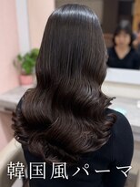 アミー 銀座(Ammy)&nbsp;コテ巻き風パーマ／韓国風パーマ/デジタルパーマ/レイヤーカット