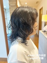ユウヘアー 滝ノ水店(U Hair)&nbsp;ステップカット×ラフパーマ