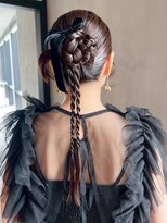 アイティーバイアルバム 北千住店(IT by ALBUM)&nbsp;おくれ毛ロング暗めカラー韓国ヘア顔周りレイヤー_ba565011