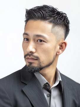 カットもパーマもイケメンパラダイス Men's天王寺 ダンディMen's清潔感フェードビジネス