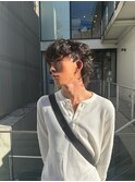 海外風シャドウパーマ