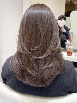 コルソ バイ ケーツー(CORSO by k-two) レイヤーカット/ベージュ/髪質改善*