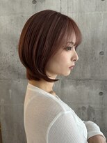ビュートリアム ギンザ(BEAUTRIUM)&nbsp;顔周りレイヤーショートレイヤーカットくびれヘア暖色カラー