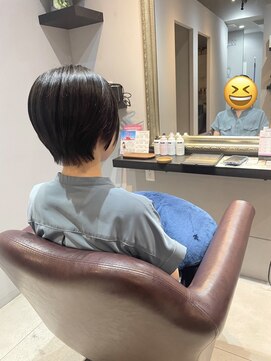 前髪なし/ショートスタイル