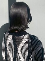 ナカオコアフュール(NAKAO COIFFURE)&nbsp;黒髪 ツヤ髪 外ハネボブ 髪質改善トリートメント 似合わせ