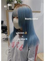 ウィットサークル(wit circle) アイスブルー×ルーツデザインカラー