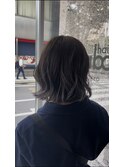 髪質改善　アッシュグレージュ
