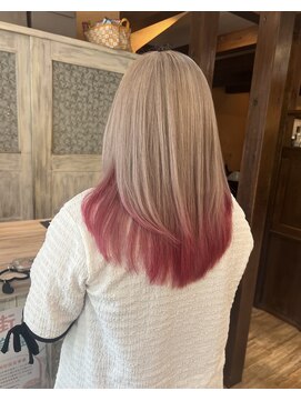 モアムー(Moremuu) 【りえ】裾カラー