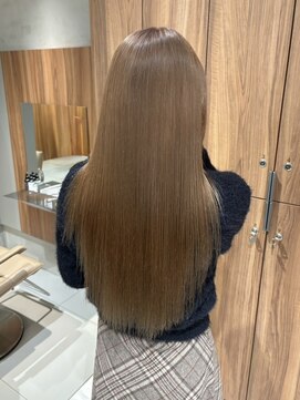 ガリカ 博多(Gallica) <ゲスト>ケアブリーチでハイトーンベージュ