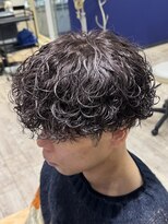 ハッシュタグネイビー 仙台駅前店(#NAVY) 波巻きウルフツイスパウルフ仙台美容室シャドウパーマ仙台波巻き