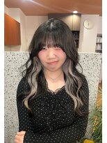 ジーナ 赤羽(XENA)&nbsp;チラ見せホワイトインナーカラー！