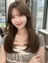 ミンクス 銀座店(MINX)&nbsp;髪質改善ケア×フェイスレイヤーカット/イメチェンヘアスタイル