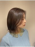 酸性ストレートで叶える自然な艶髪