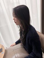 フレームプラス 天王寺あべの店(FRAME+)&nbsp;透明感たっぷりグレージュ×レイヤーカット