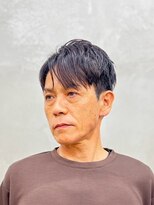 サームマン 人形町(SARM MAN) 自然な毛流れで魅せるメンズミディアムスタイル