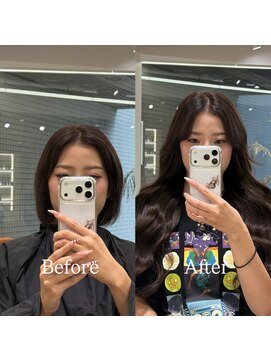 ランズ アネックス 梅田(LANDS ANNEX) アッシュブラウン バージンレミシールエクステ90本【大阪 梅田】