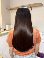 アヴェル 自由が丘(Avelle) 艶髪ストレート 髪質改善トリートメント×うるツヤロング