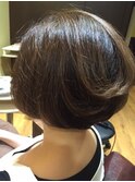 小顔ひし形マッシュ☆暗髪甘辛フェアリーホイップミディ♪