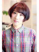 レンジシキチジョウジ (RENJISHI KICHIJOJI)&nbsp;ビビットカラーのショートボブ